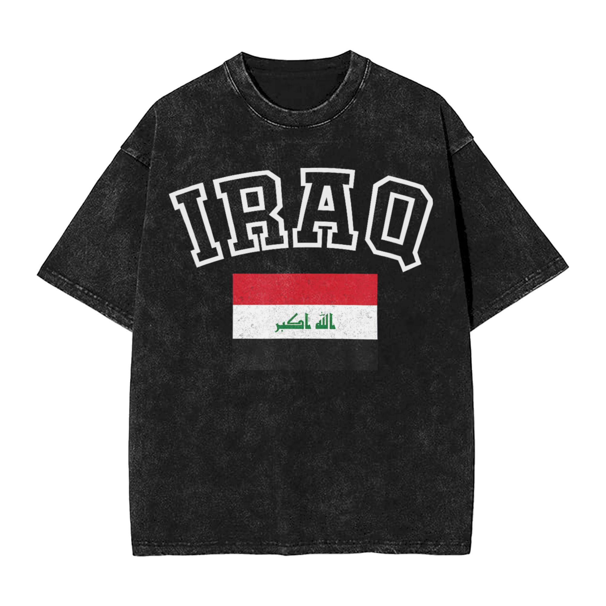 Summer Clothing Ideas - Iraq Flag Retro Men's T Shirts