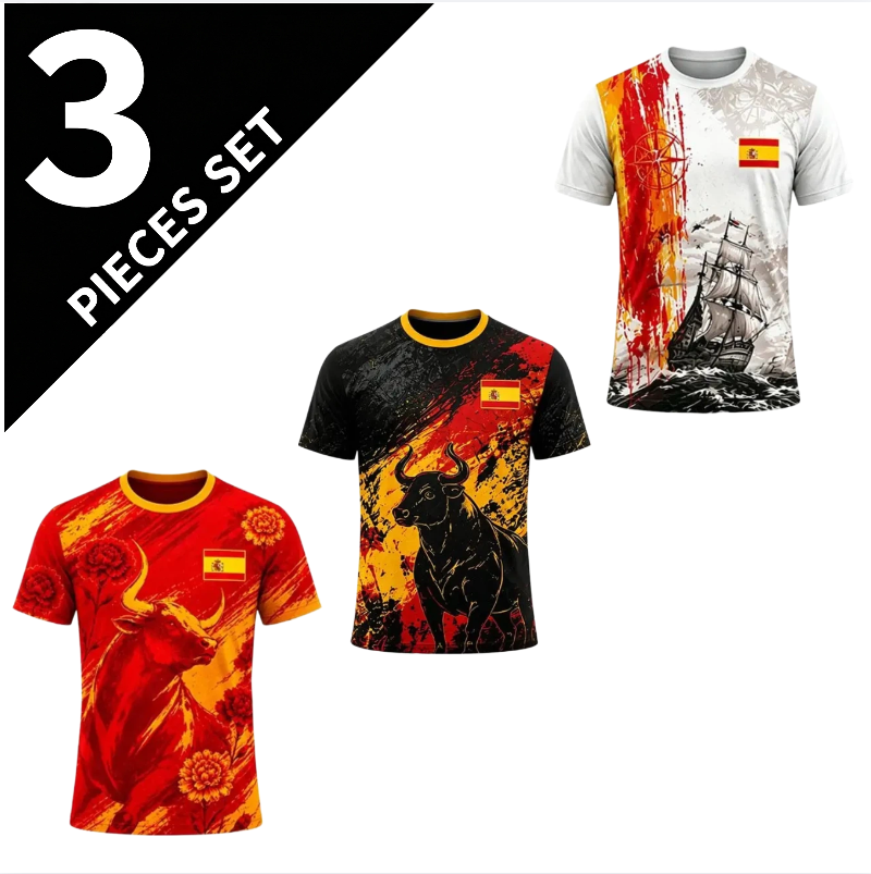 Summer Clothing In Spanish - 2026 New Style Spanish Men's Sport
