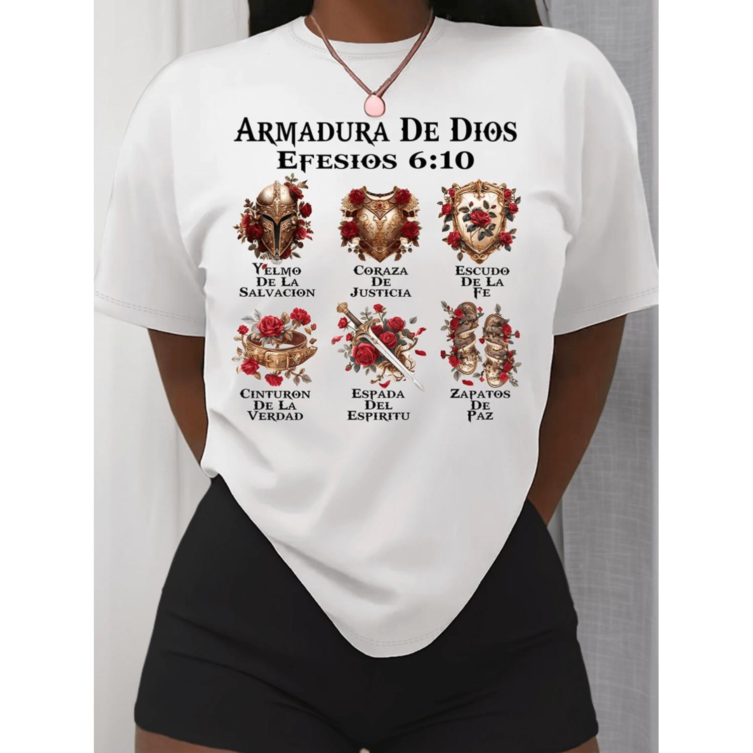 Summer Clothing In Spanish - womens casual short sleeve t shirt