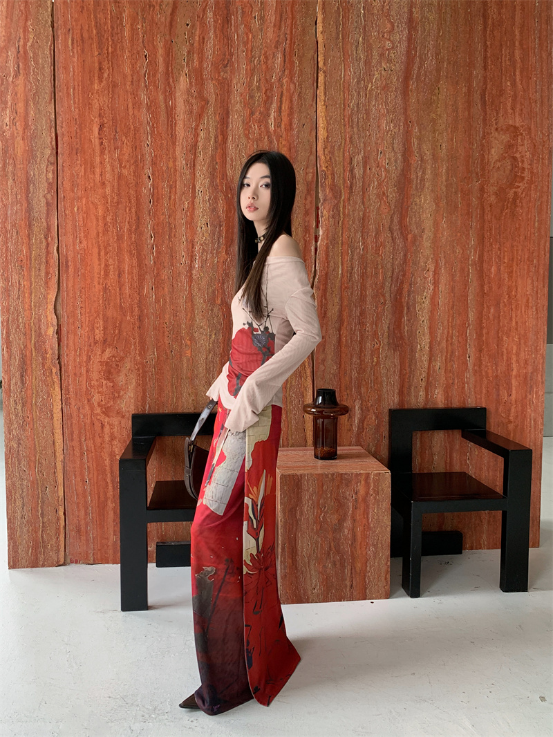 CHEERART Vintage Red Mesh Long - Summer Clothing Wraps 评论和价格