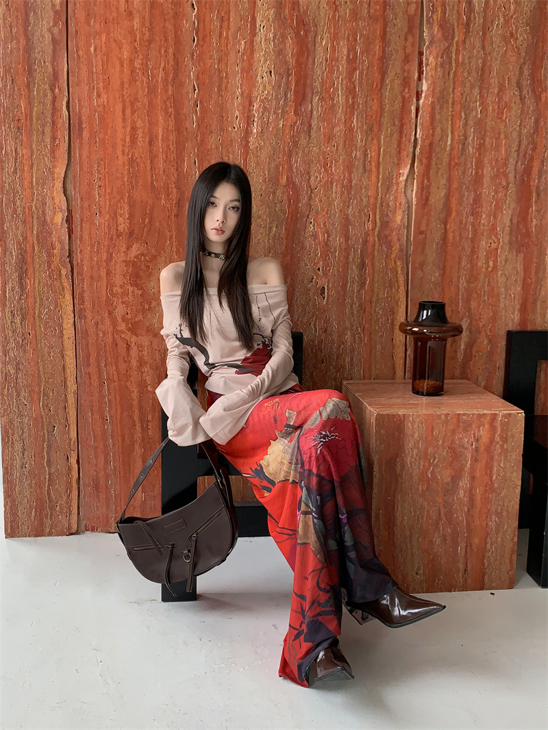CHEERART Vintage Red Mesh Long - Summer Clothing Wraps 评论和价格