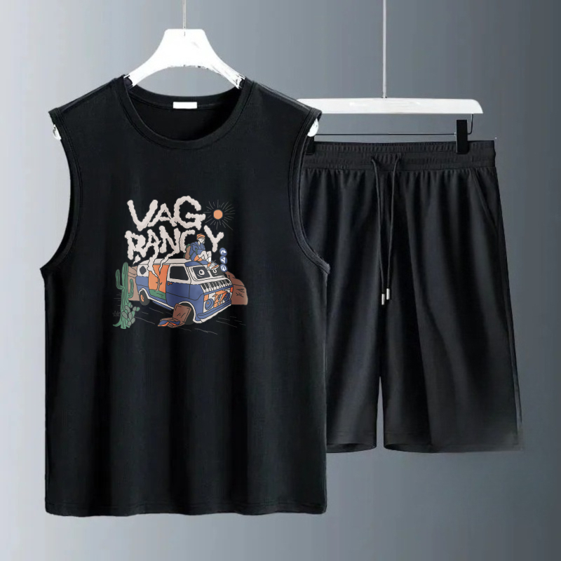 Men's Tank Top Sets 2026 Summe - Summer Clothing Mens 评论和价格