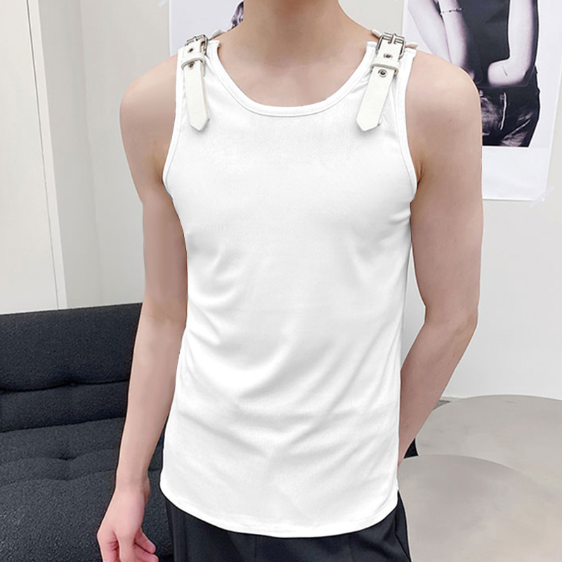 INCERUN Men Tank Tops Solid Co - Summer Clothing Colors 2026 评论和价格