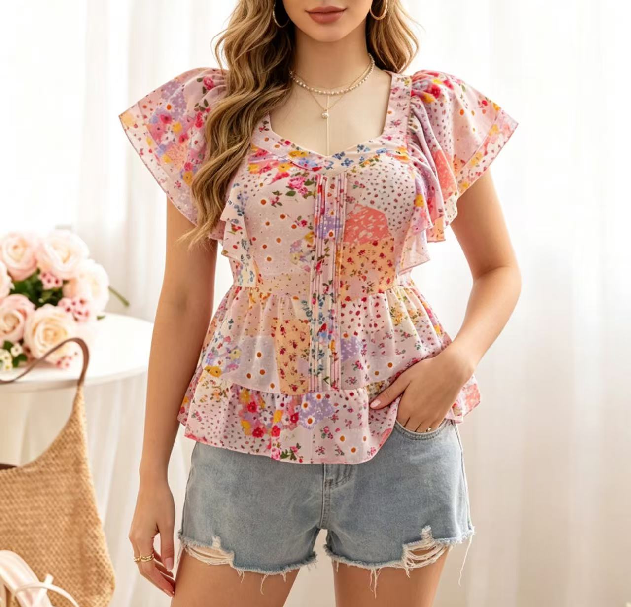 Plus Size Women's Niche Design - Summer Clothing Girl 评论和价格