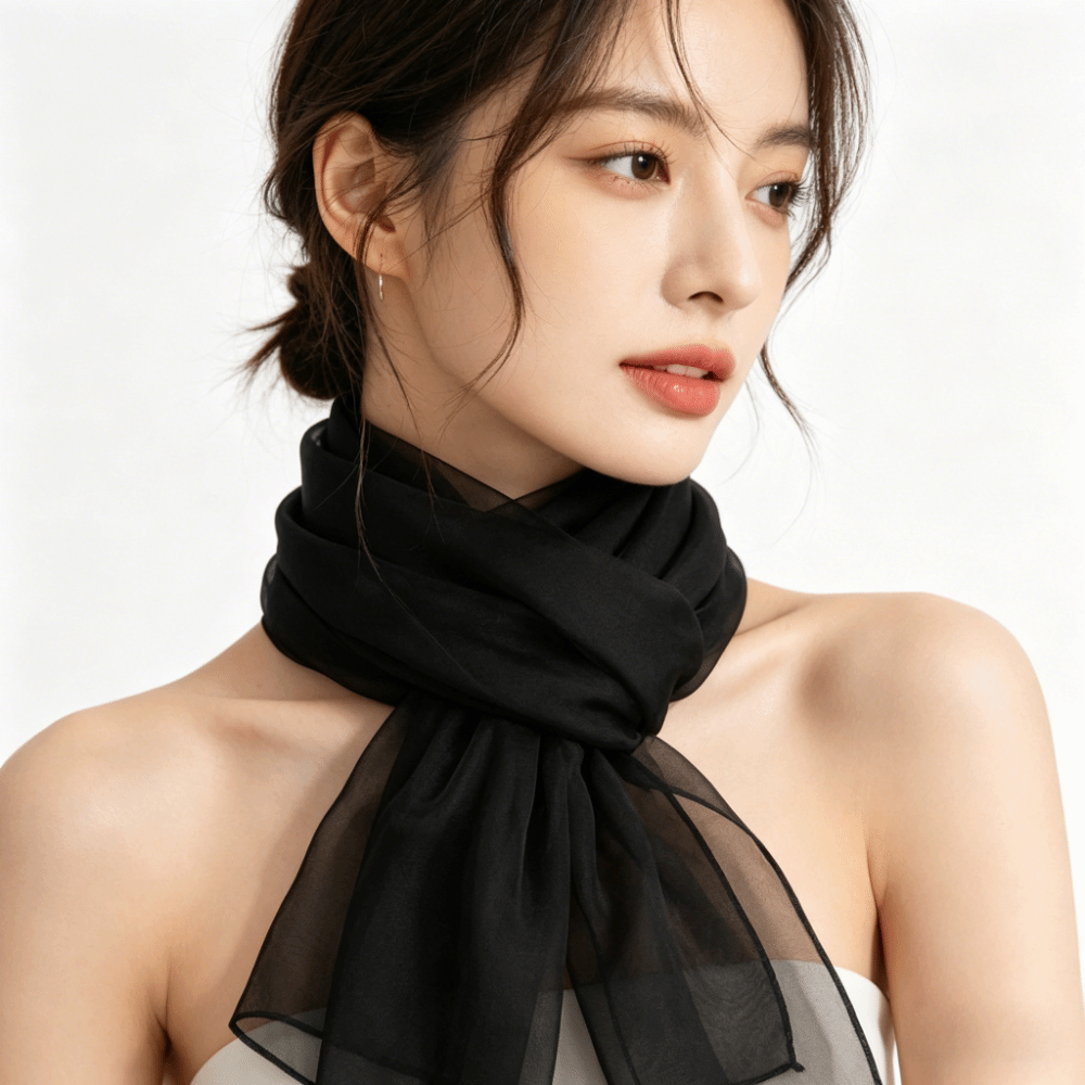 Solid Color Thin Shawl Chiffon - Sarong Pareo Wrap 评论和价格
