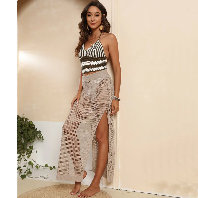 Women's Beach Skirts Wrap Swim - Sarong Pareo Wrap 评论和价格