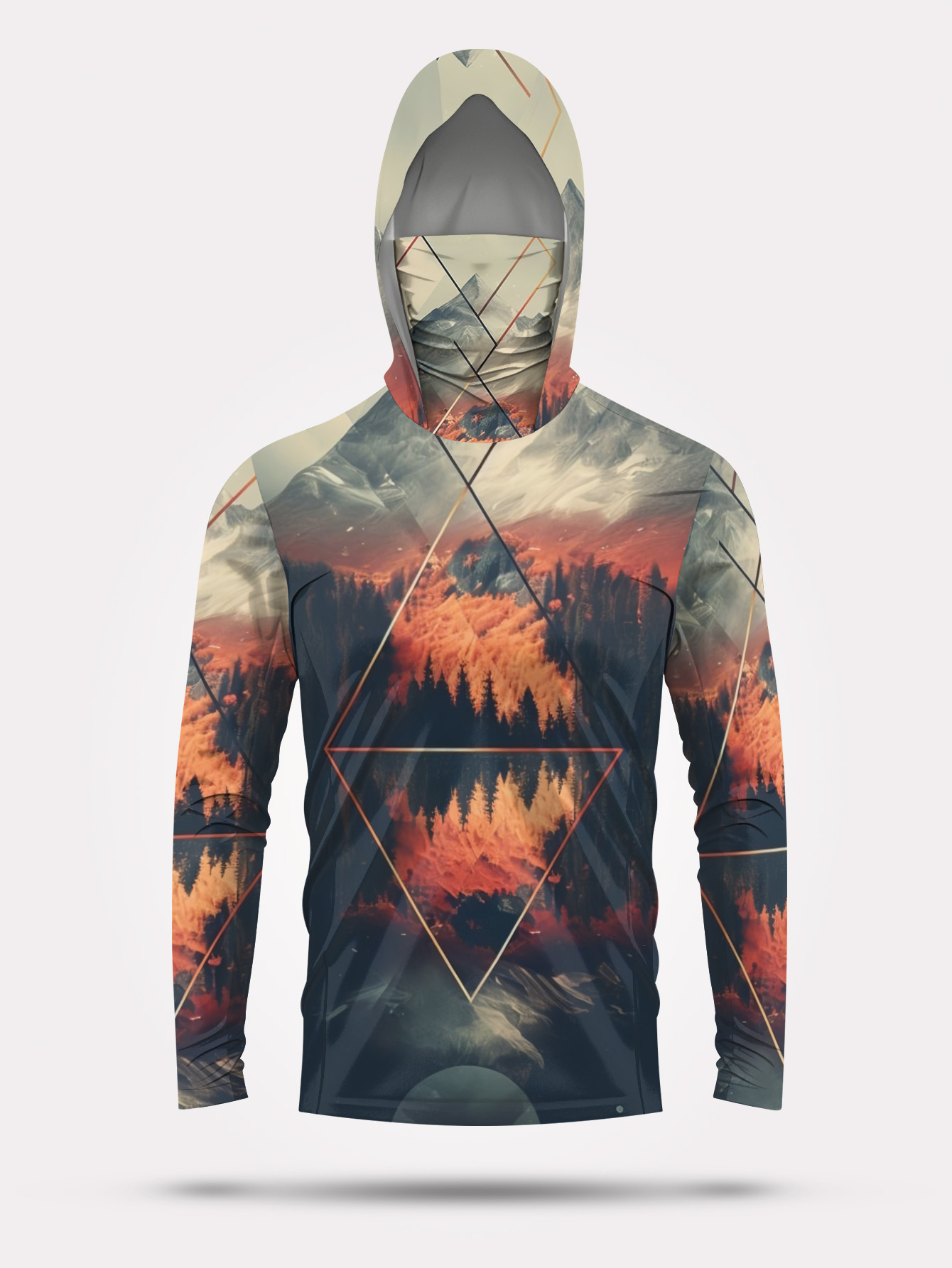 Outdoor Men's Fishing Hoodie B - Summer Clothing Long Sleeve 评论和价格