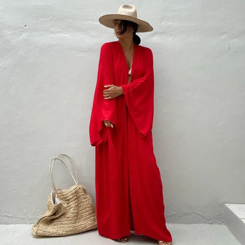 Kimono Women Beach Wear Cover  - Summer Clothing Wraps 评论和价格