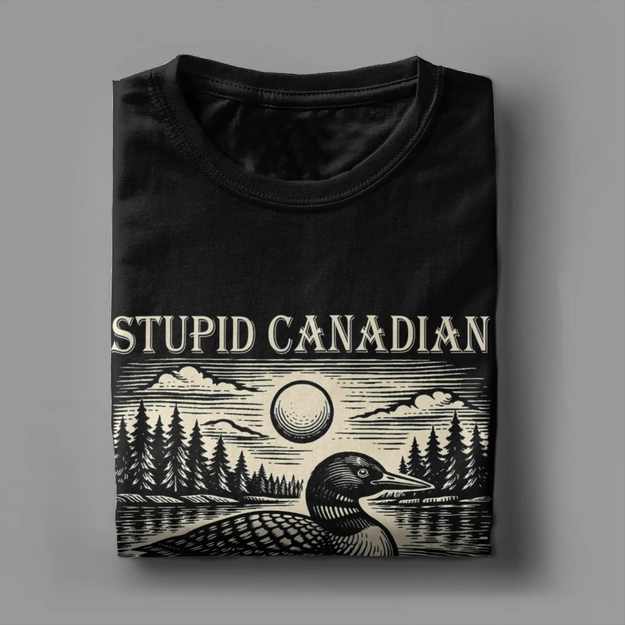Men T-Shirts Stupid Canadian W - Summer Clothing Ideas 评论和价格