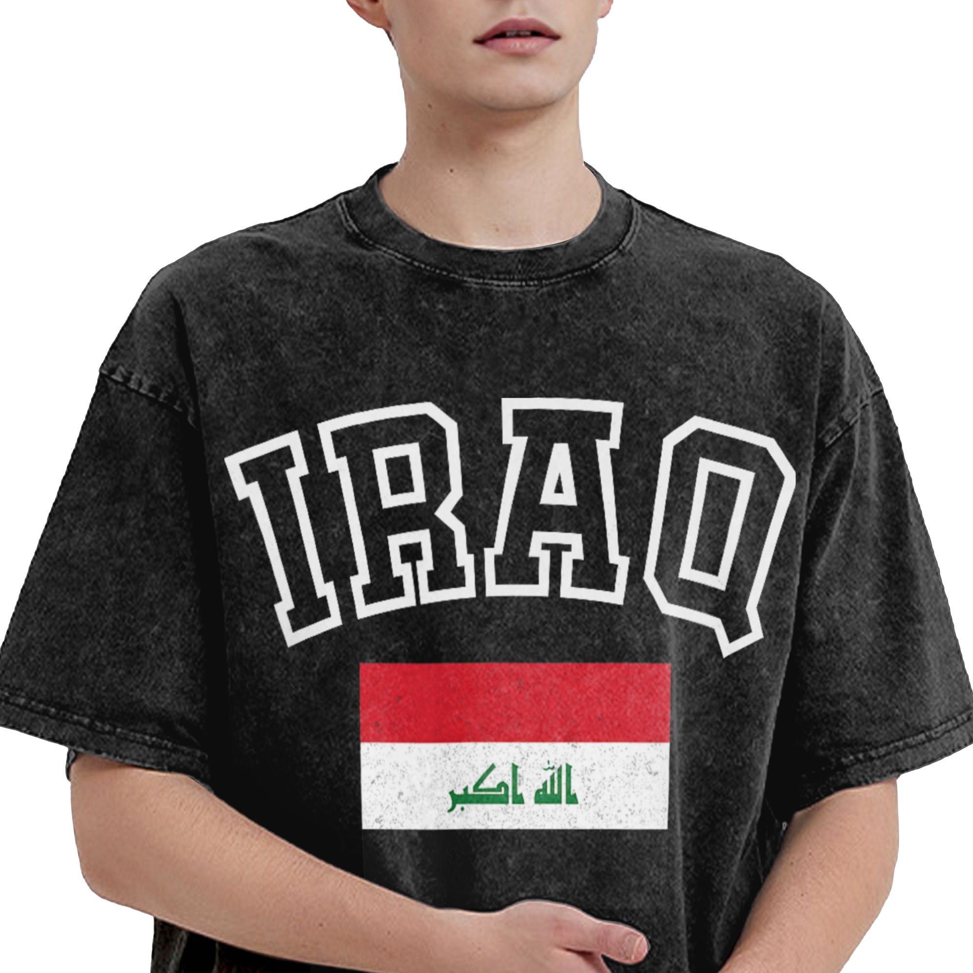 Iraq Flag Retro Men's T Shirts - Summer Clothing Ideas 评论和价格