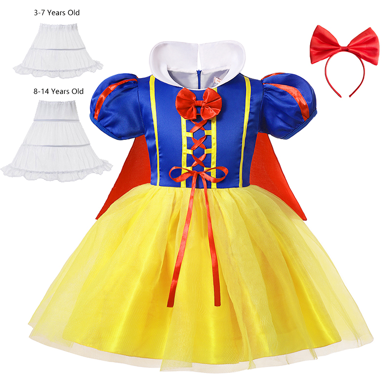 Snow White Princess Dress Kids - Summer Kids Clothing 评论和价格