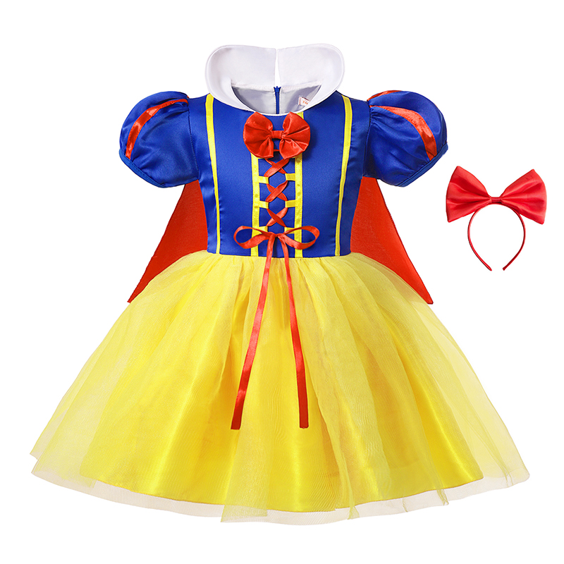 Snow White Princess Dress Kids - Summer Kids Clothing 评论和价格