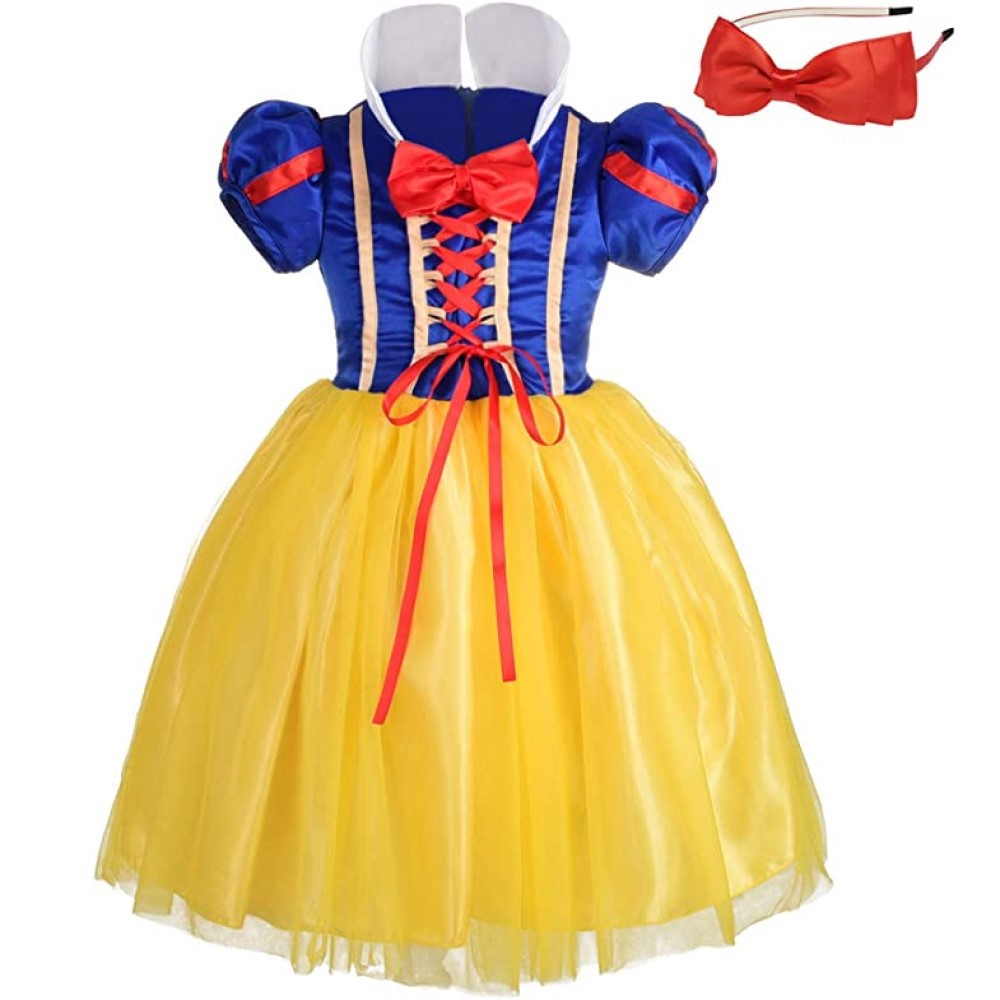 Snow White Princess Dress Kids - Summer Kids Clothing 评论和价格