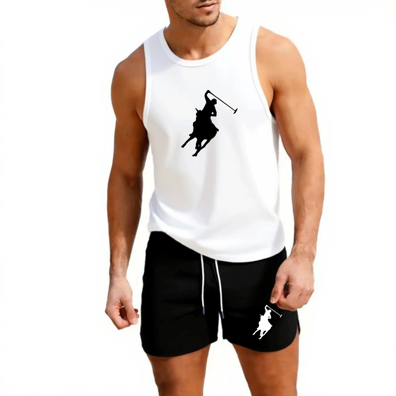 European Men Summer Vest and S - Summer Clothing Mens 评论和价格