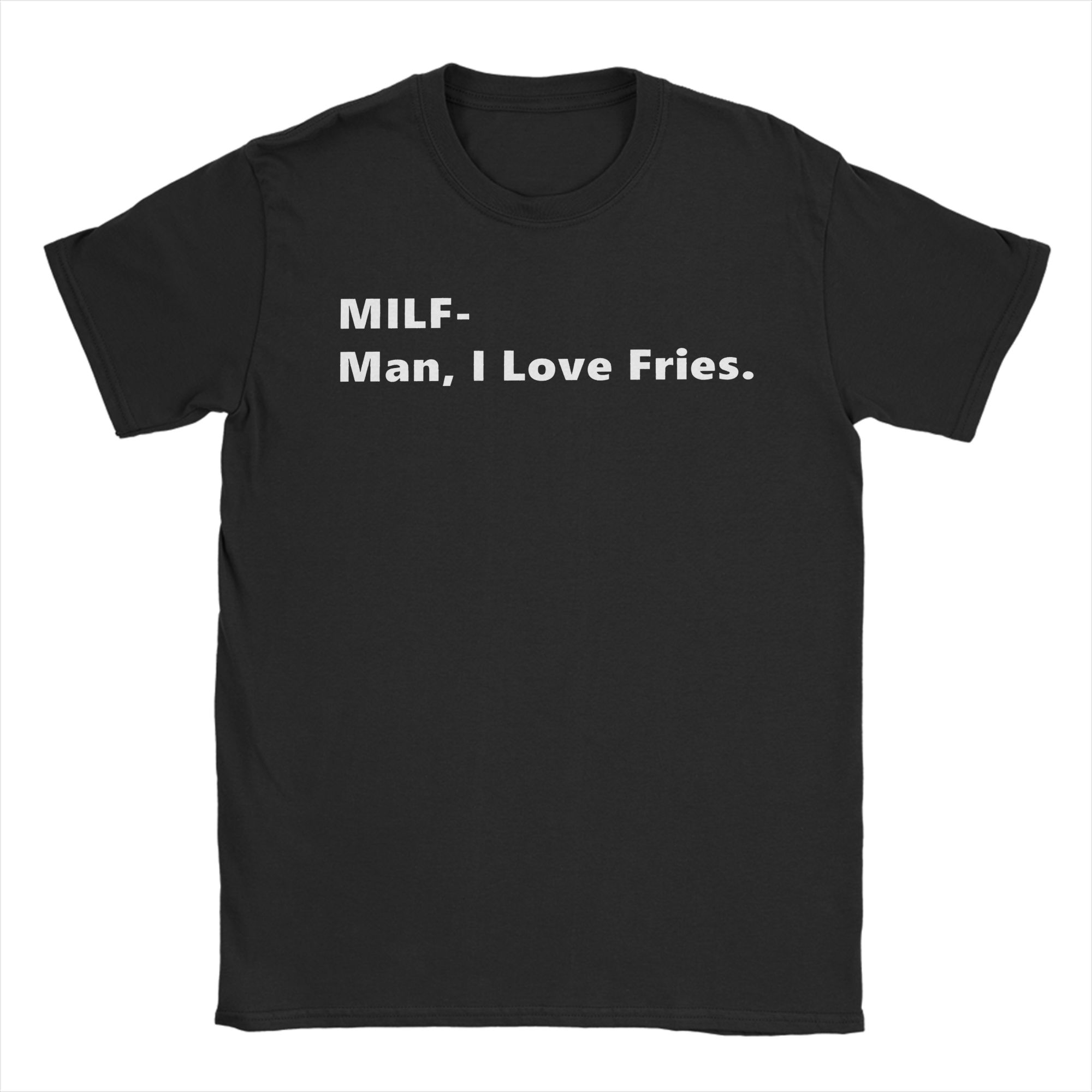MILF Man I Love Fries Funny Qu - Summer Clothing Ideas 评论和价格
