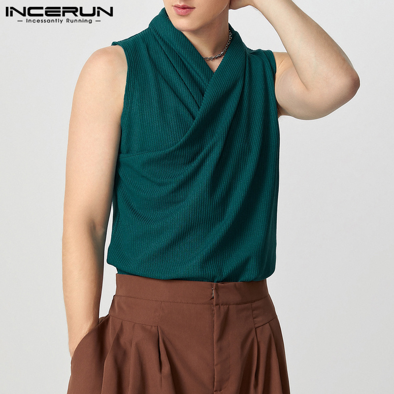 2026 Men Tank Tops Solid Color - Summer Clothing Colors 2026 评论和价格