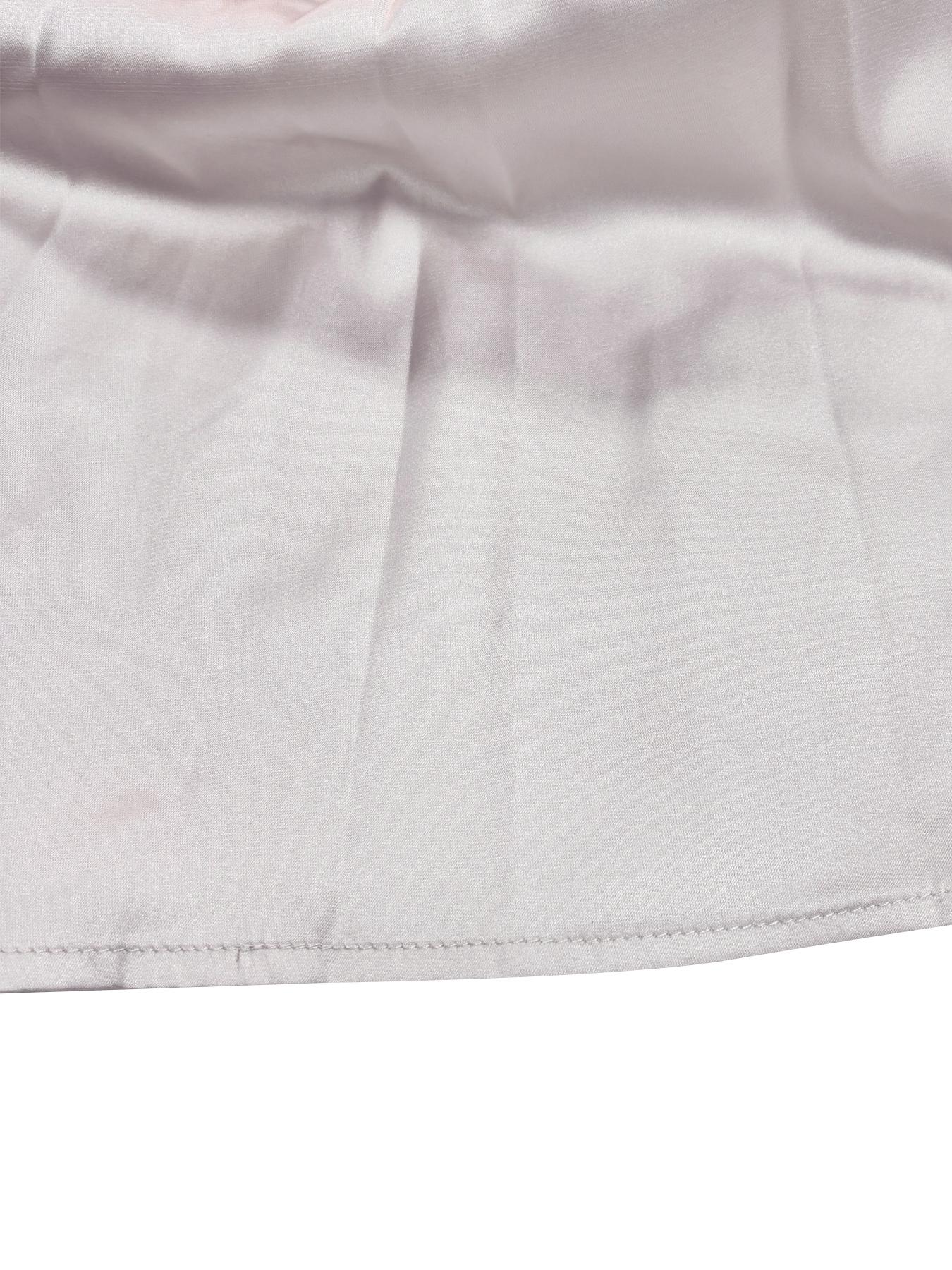 【Plus Size】 Solid Color Tie Fr - Summer Clothing Plus Size 评论和价格