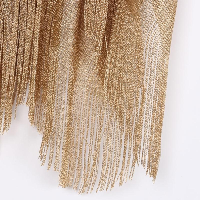 652F Metallic Kimono Beach Bik - Swim Cover Up Mesh 评论和价格