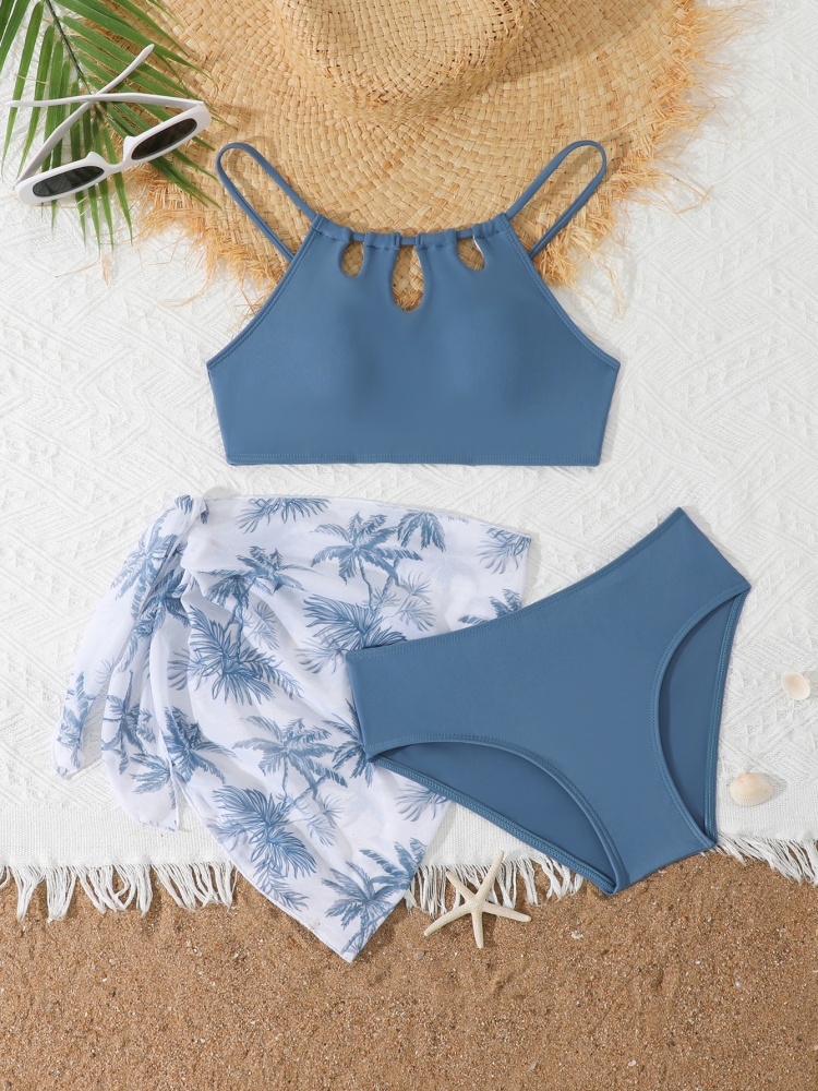 Bikini Girls Kids Swimsuit 202 - Swim Cover Up Mesh 评论和价格