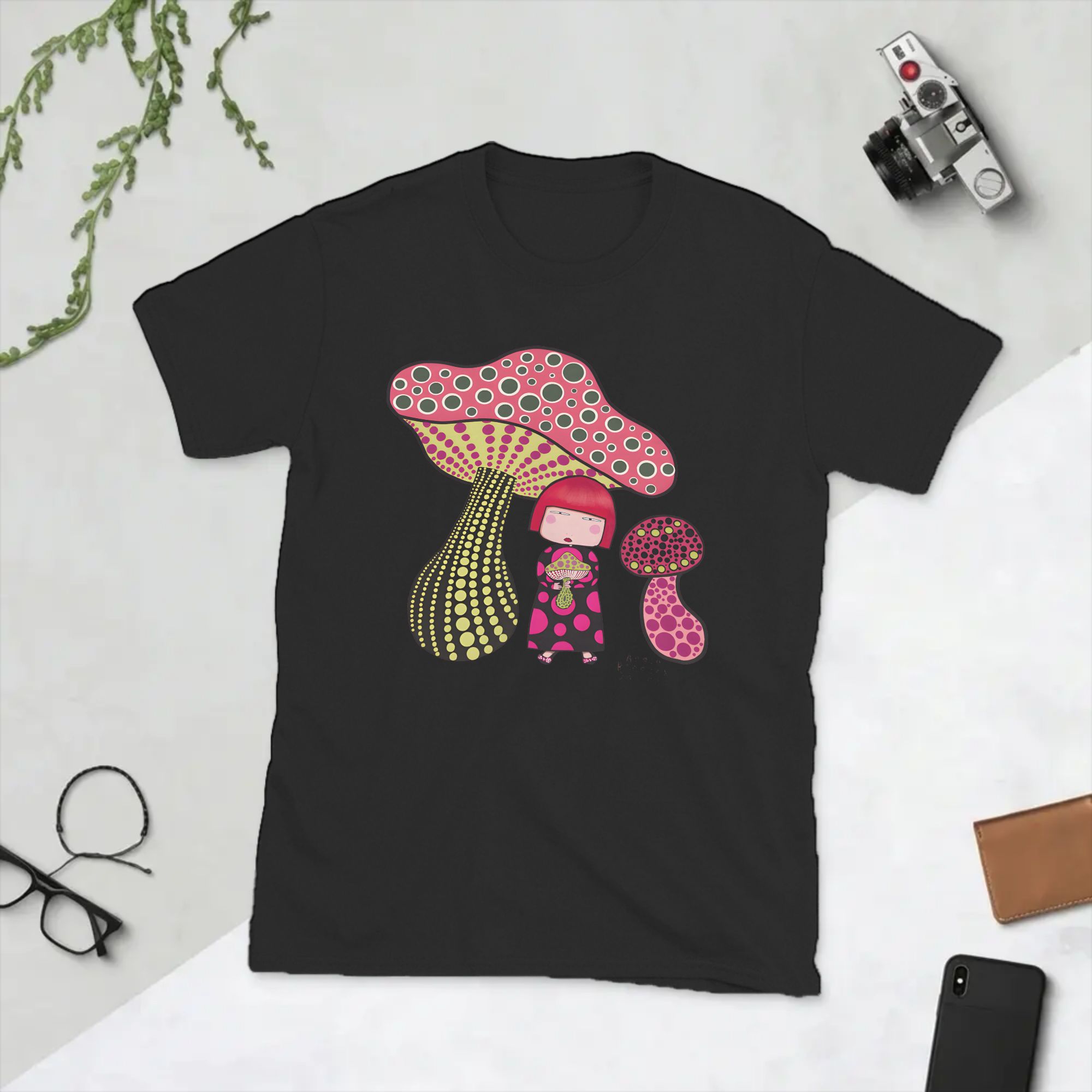 Men's Mushrooms Girl Y-Yayoi K - Summer Clothing Ideas 评论和价格