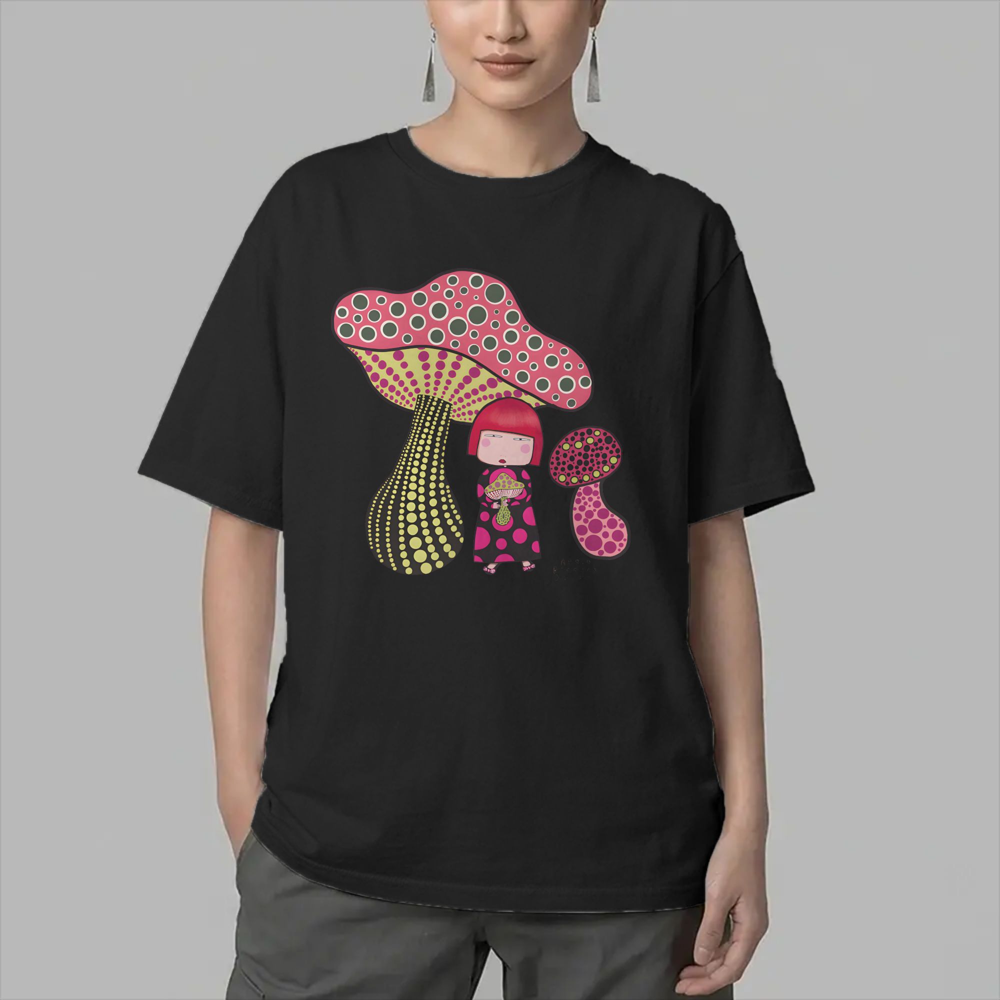 Men's Mushrooms Girl Y-Yayoi K - Summer Clothing Ideas 评论和价格