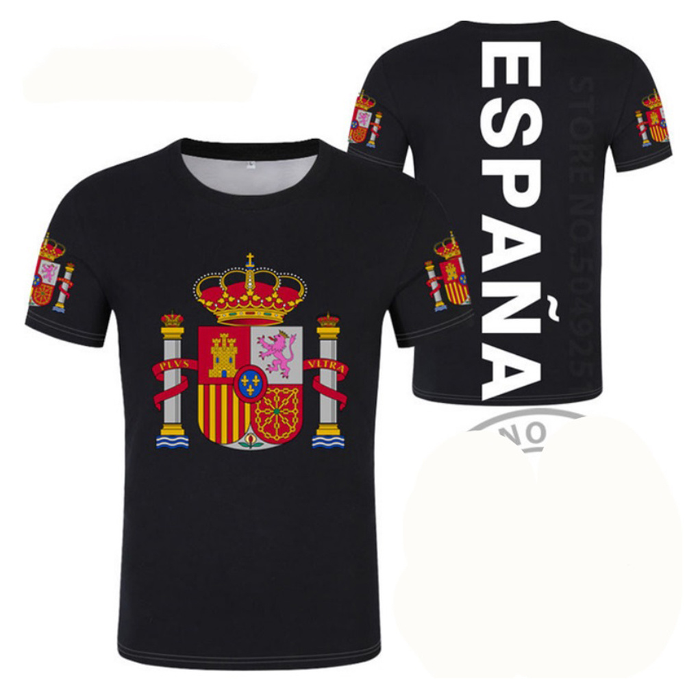 Spain Football Jersey 3D Proud - Summer Clothing In Spanish 评论和价格
