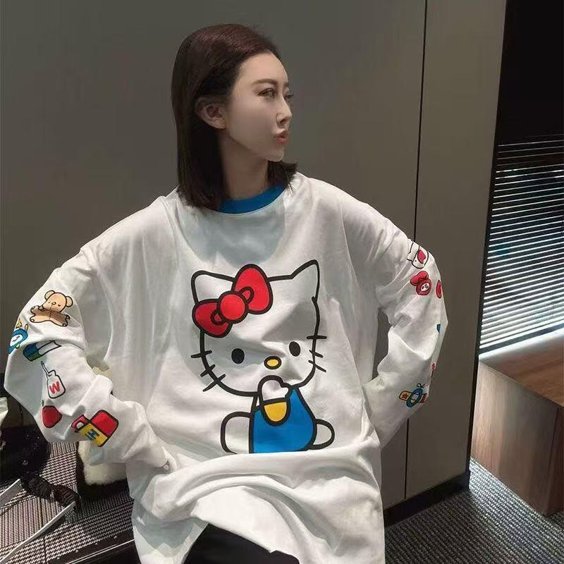 Long-Sleeved Hello Kitty Summe - Summer Clothing Long Sleeve 评论和价格