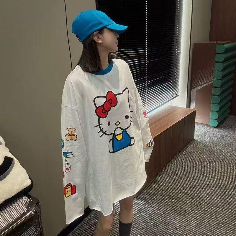 Long-Sleeved Hello Kitty Summe - Summer Clothing Long Sleeve 评论和价格