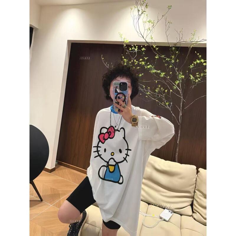 Long-Sleeved Hello Kitty Summe - Summer Clothing Long Sleeve 评论和价格