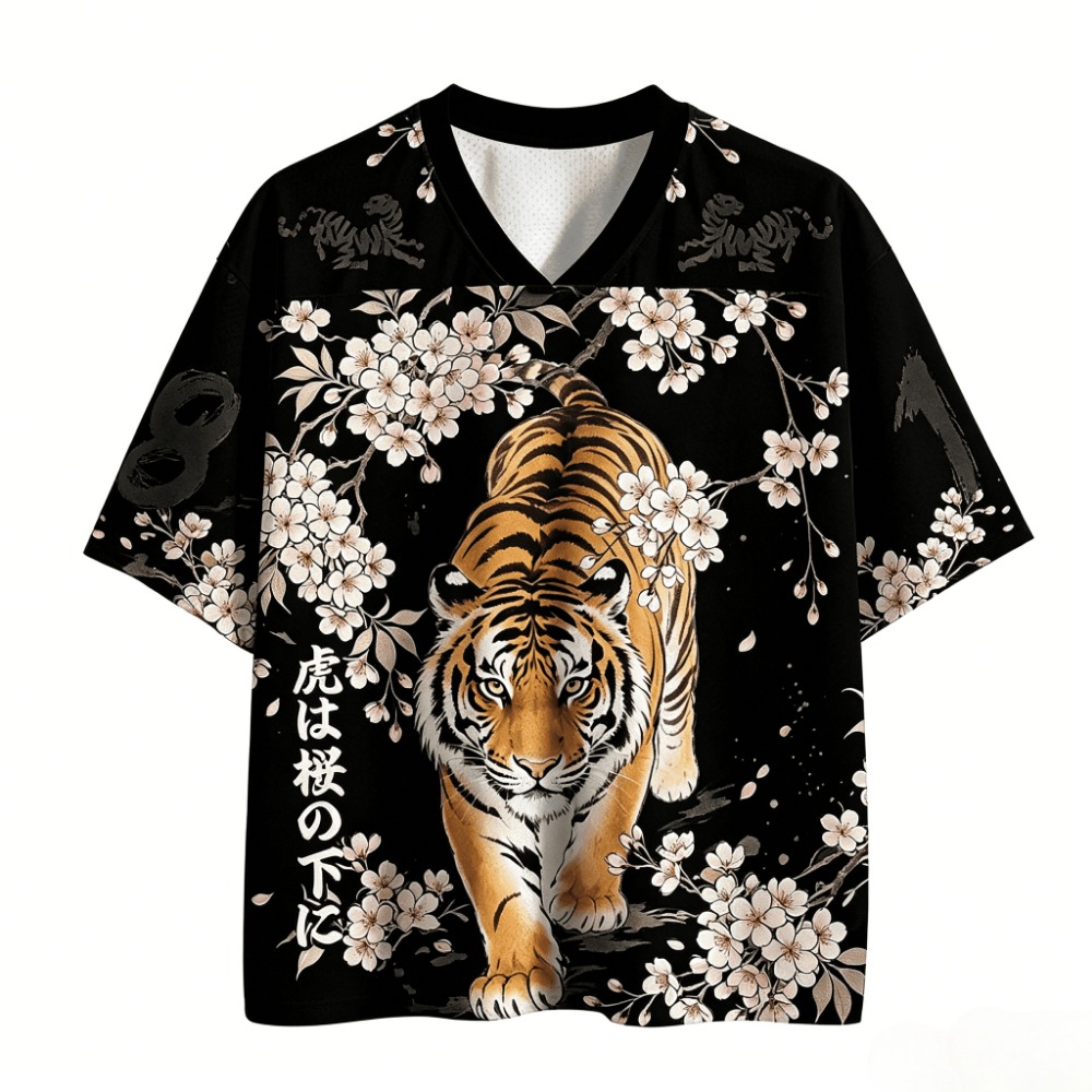 3D Print Japanese Ukiyo-e Tige - Japanese Summer Clothing Men 评论和价格