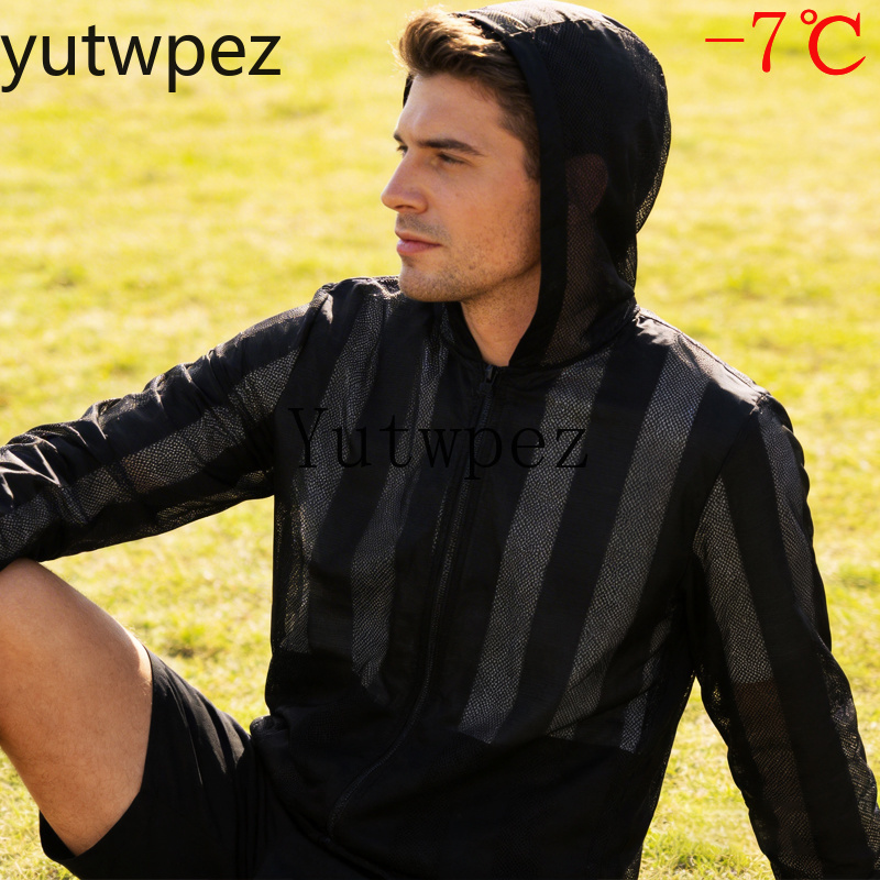 Men's Ice Silk Sun Protection  - Summer Clothing Plus Size 评论和价格