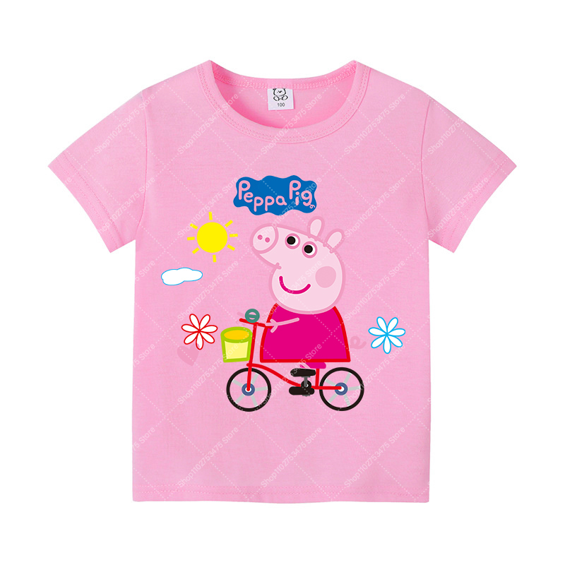 Kids Girl Cute Cotton T-shirt  - Summer Clothing Girl 评论和价格