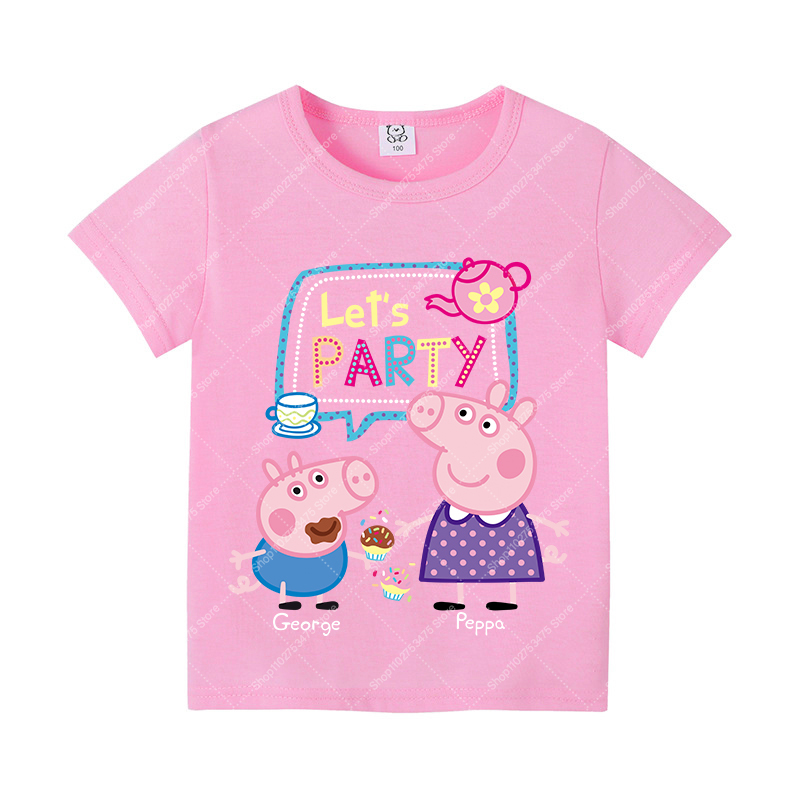 Kids Girl Cute Cotton T-shirt  - Summer Clothing Girl 评论和价格