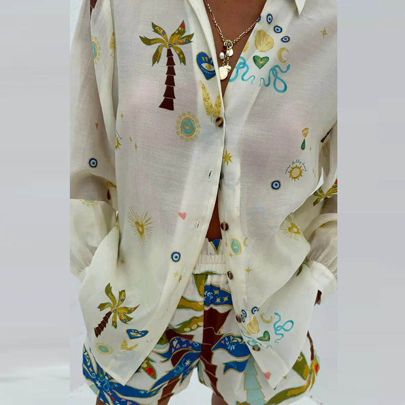 All Match Pockets Set Mujer Wo - Summer Vacation Clothing Women 评论和价格