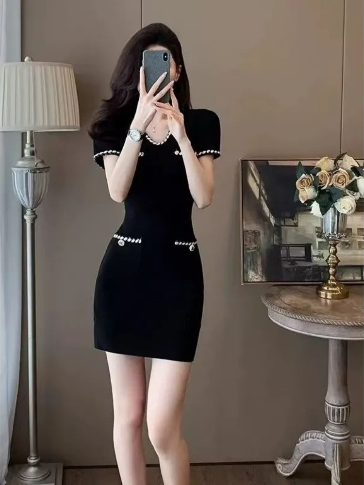 2026 Summer Black Dress with C - Summer Clothing Colors 2026 评论和价格