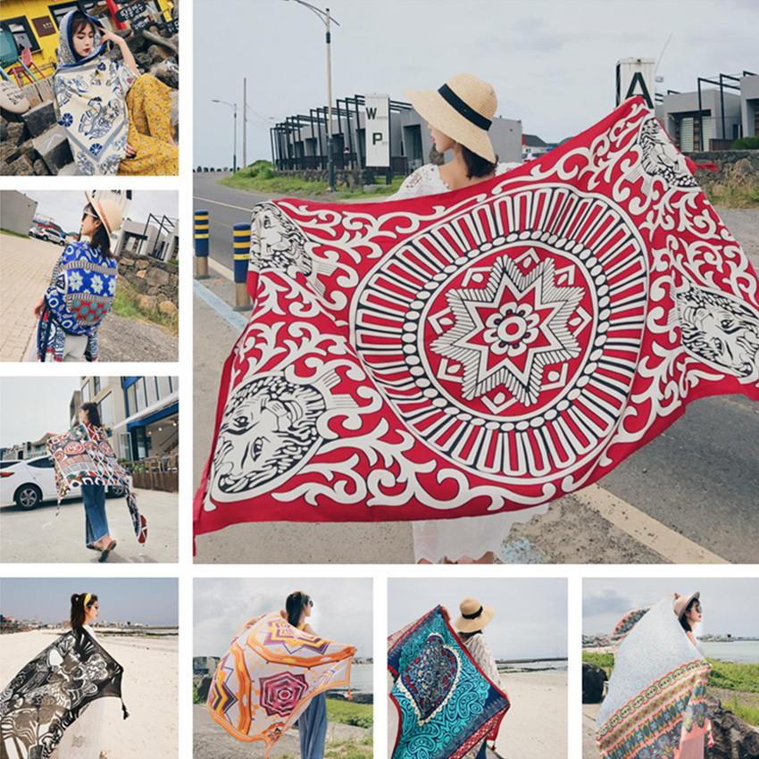 2018 New 90x180cm Twill cotton - Sarong Pareo Wrap 评论和价格