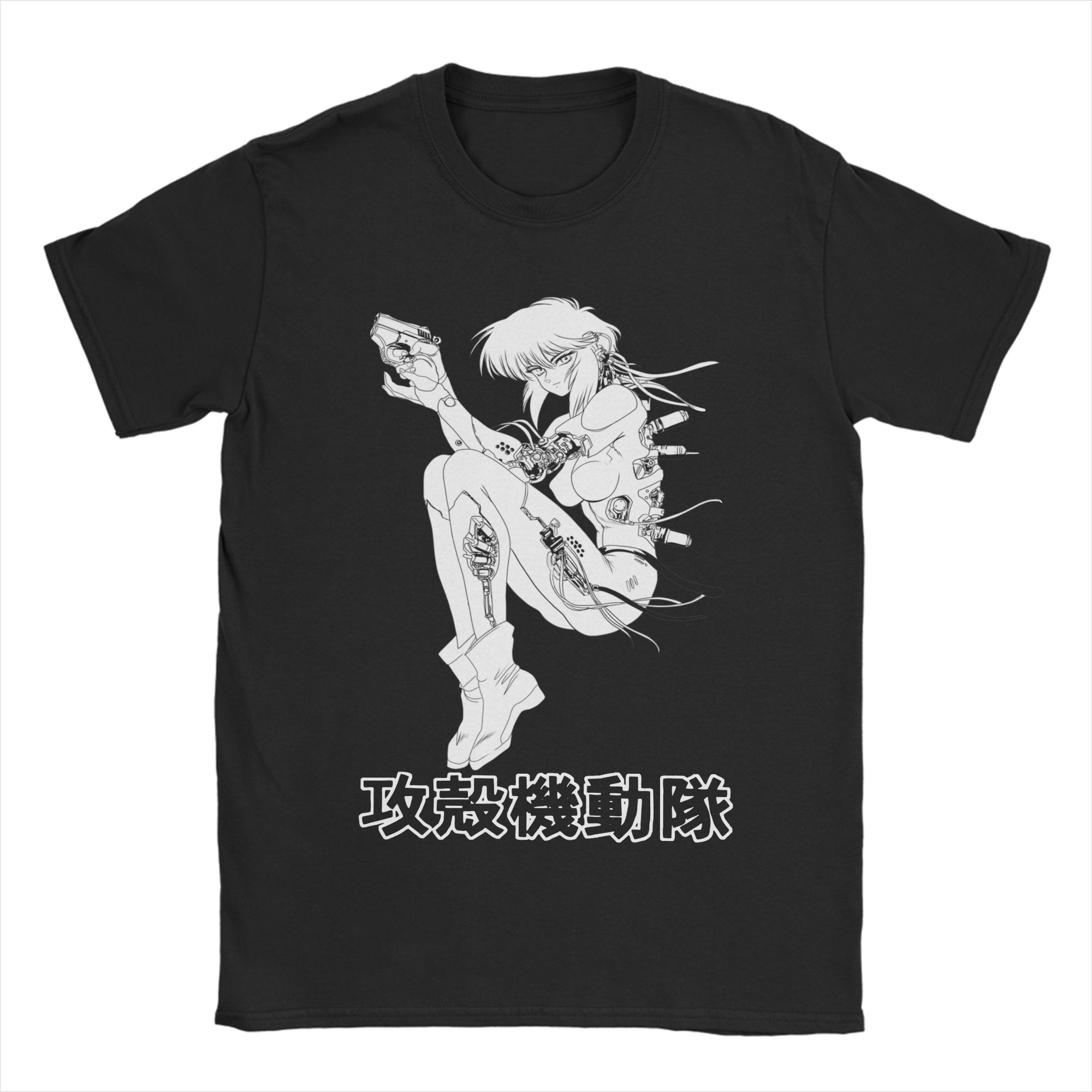 Motoko Ghost in the Shell T Sh - Summer Clothing Ideas 评论和价格