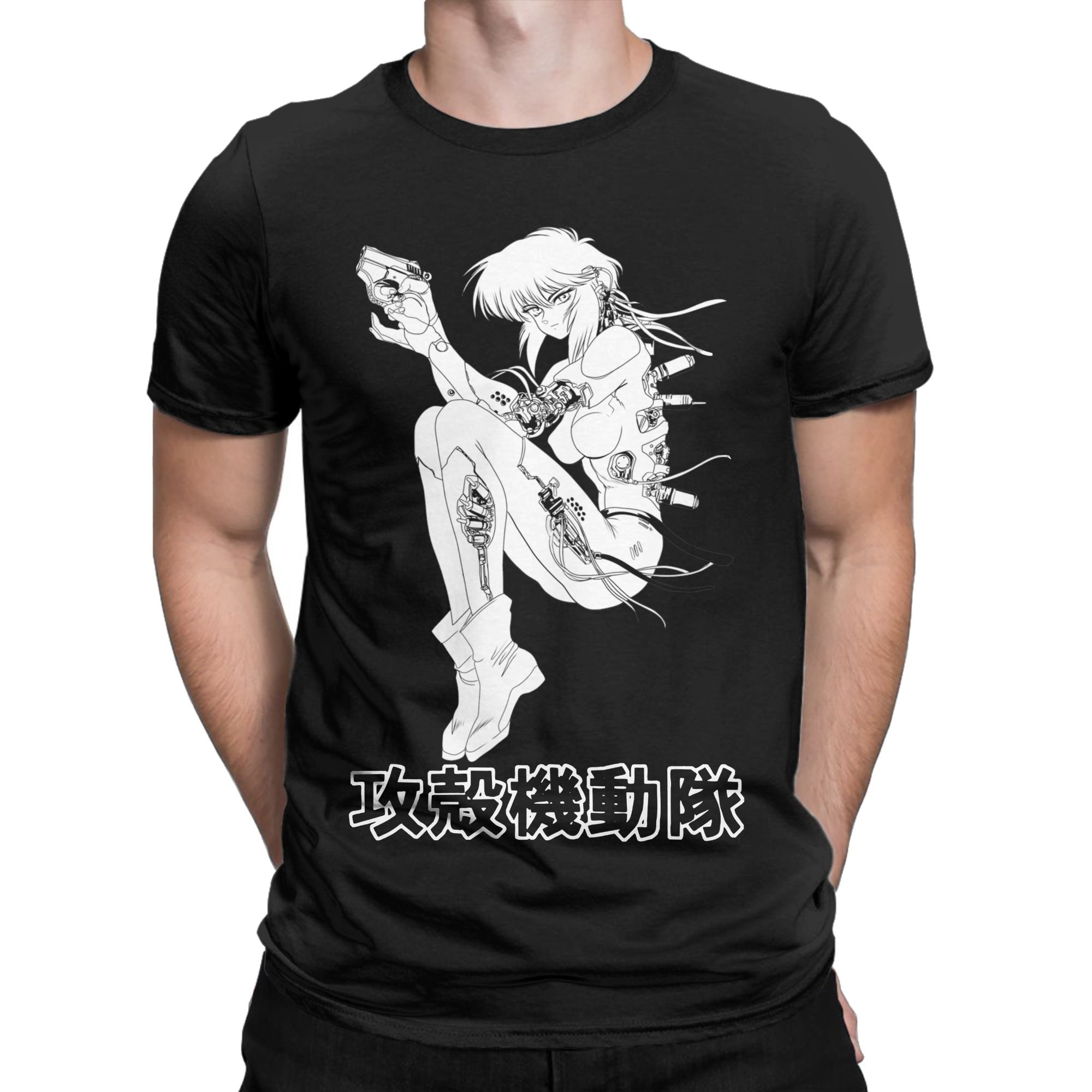 Motoko Ghost in the Shell T Sh - Summer Clothing Ideas 评论和价格