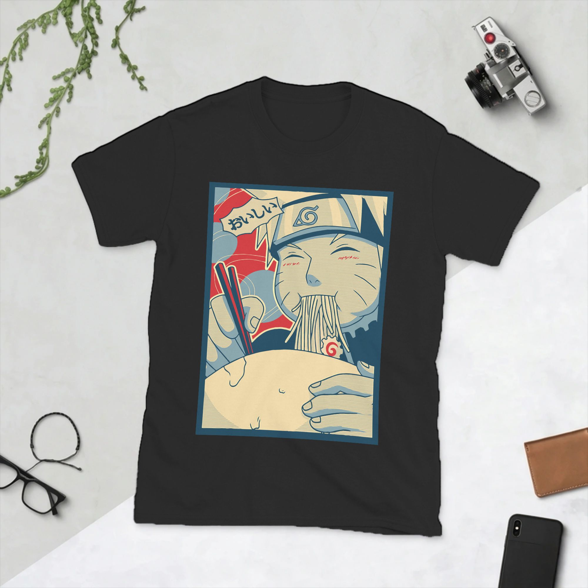 Naruto Eat Ramen T Shirt Men's - Summer Clothing Ideas 评论和价格