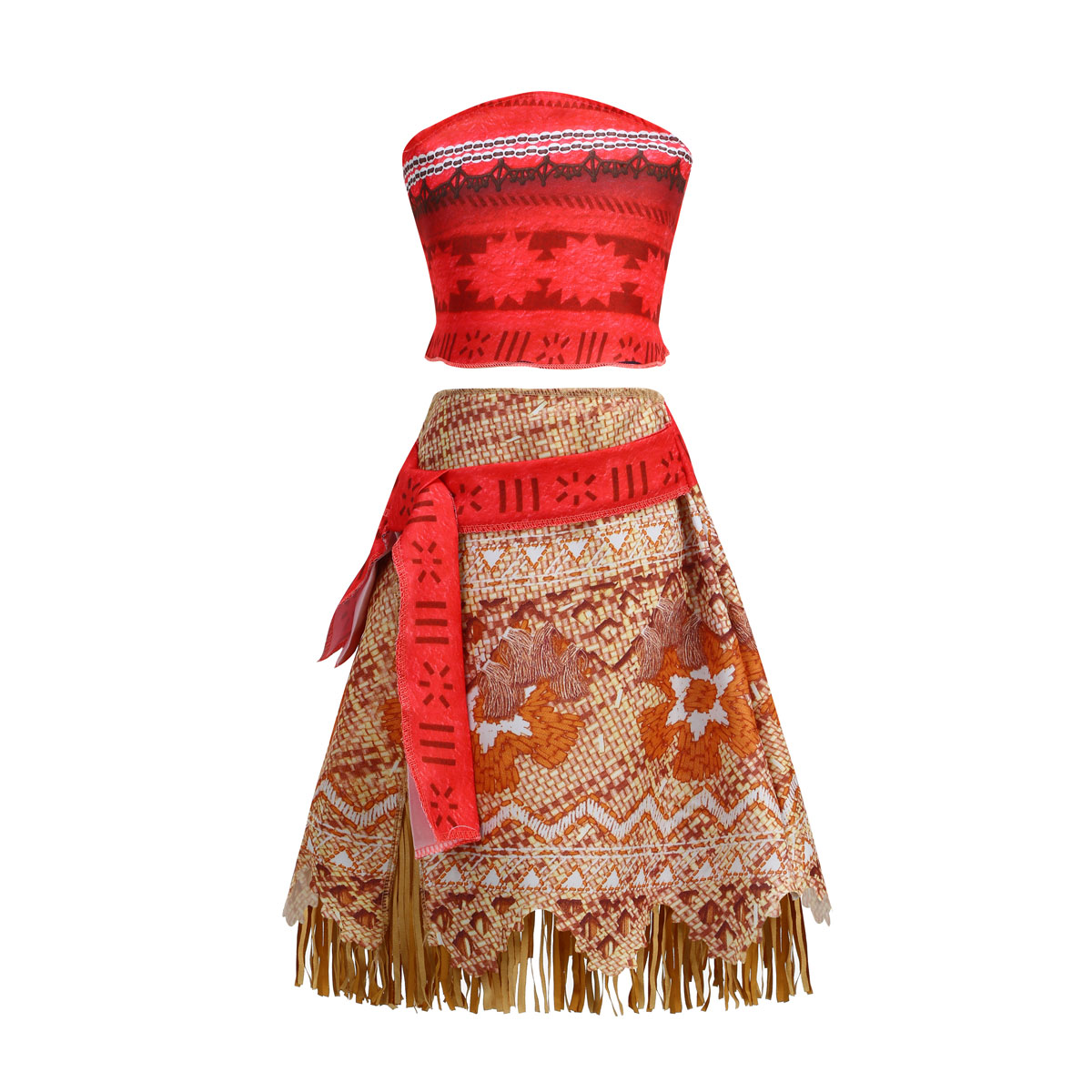 Moana Classic Style Dresses fo - Summer Kids Clothing 评论和价格