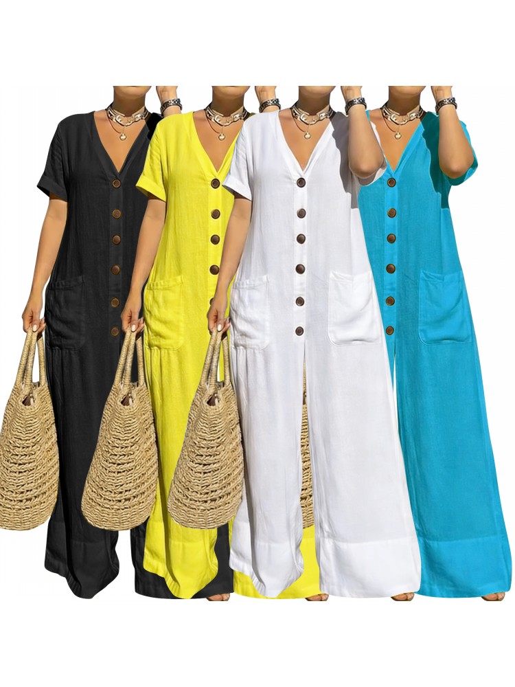 Plus Size Women Clothes Jumpsu - Summer Clothing Plus Size 评论和价格