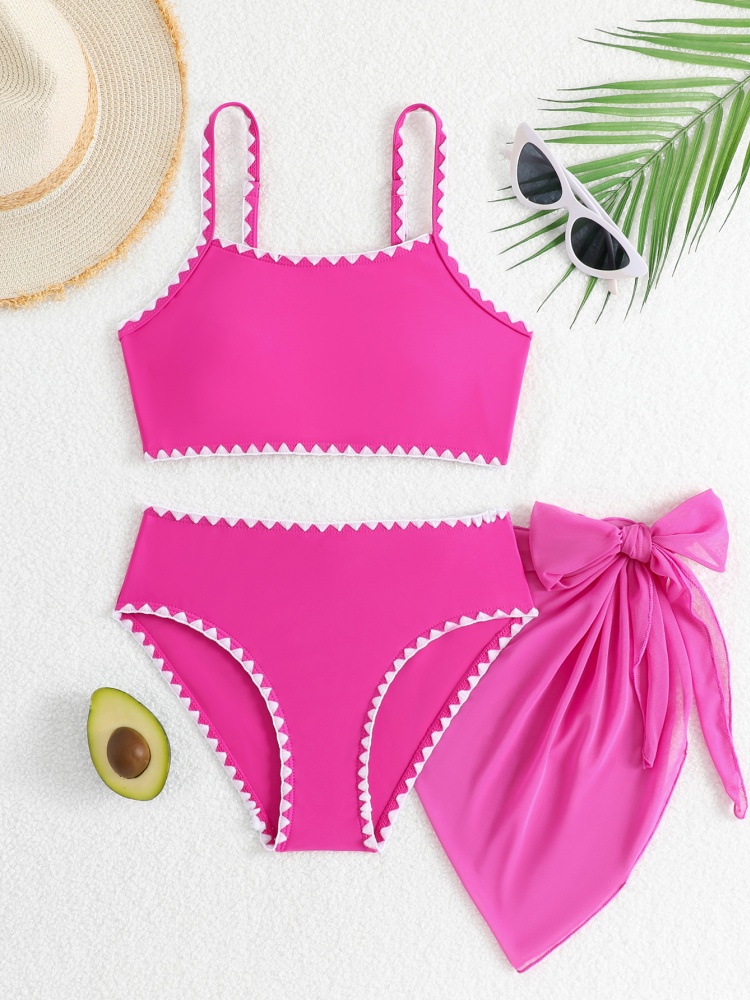 Bikini Girls Kids Swimsuit 202 - Swim Cover Up Mesh 评论和价格