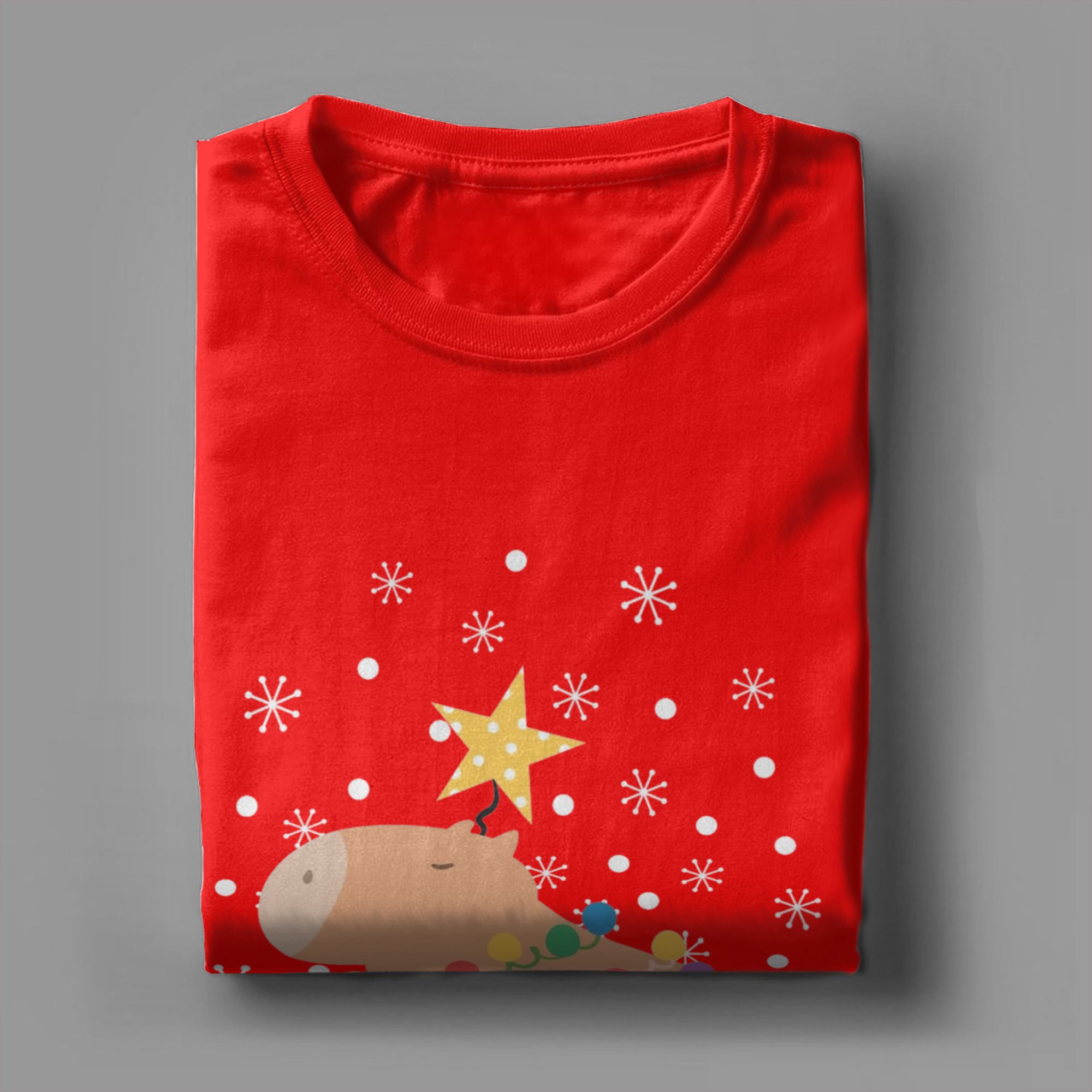 Capybara Christmas Tree  T Shi - Summer Clothing Ideas 评论和价格
