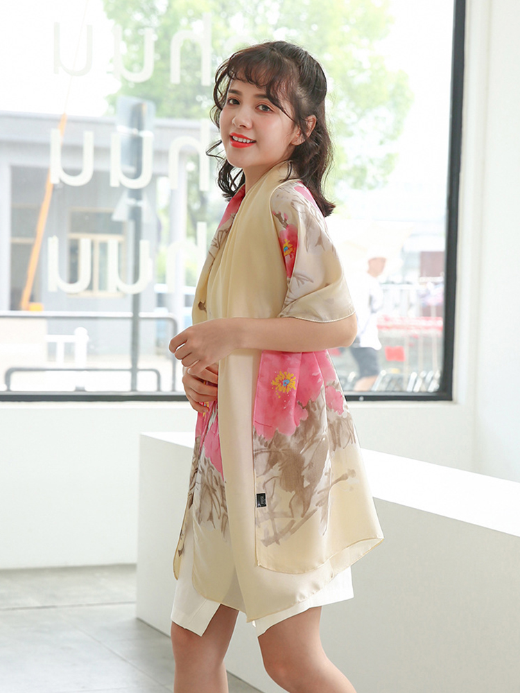 High Quality Elegant Women Sil - Sarong Pareo Wrap 评论和价格