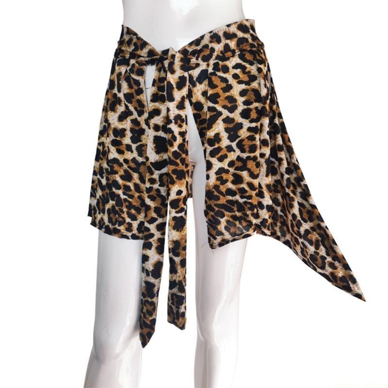 31BF Womens Leopards Print Bea - Sarong Pareo Wrap 评论和价格