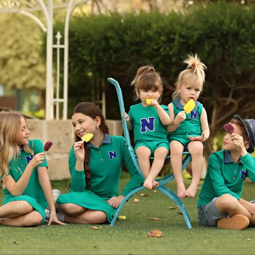 2026 Mali's SS Green Polo Coll - Summer Clothing Baby Girl 评论和价格