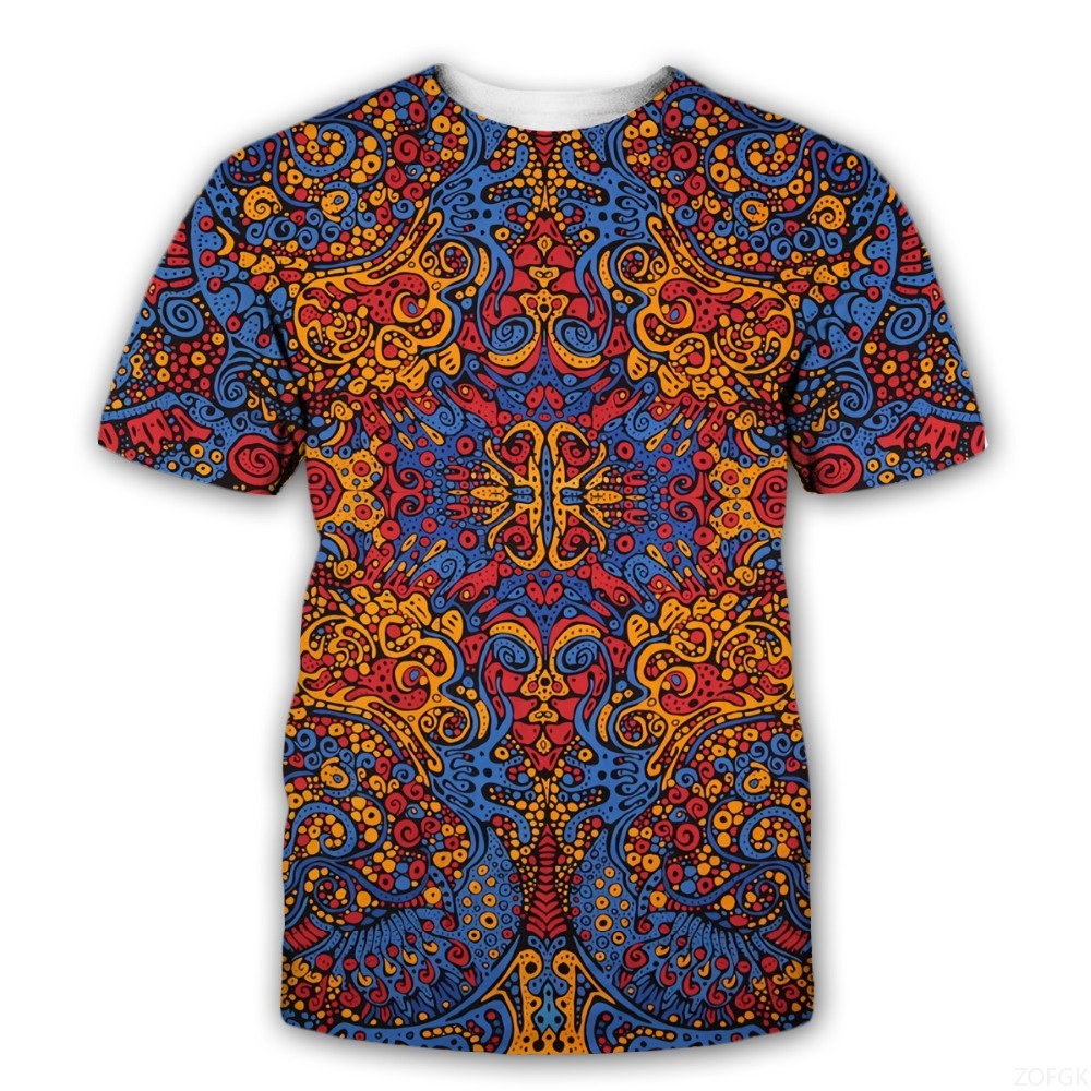 New Mysterious Symbols Trippy  - Summer Clothing Cheap 评论和价格