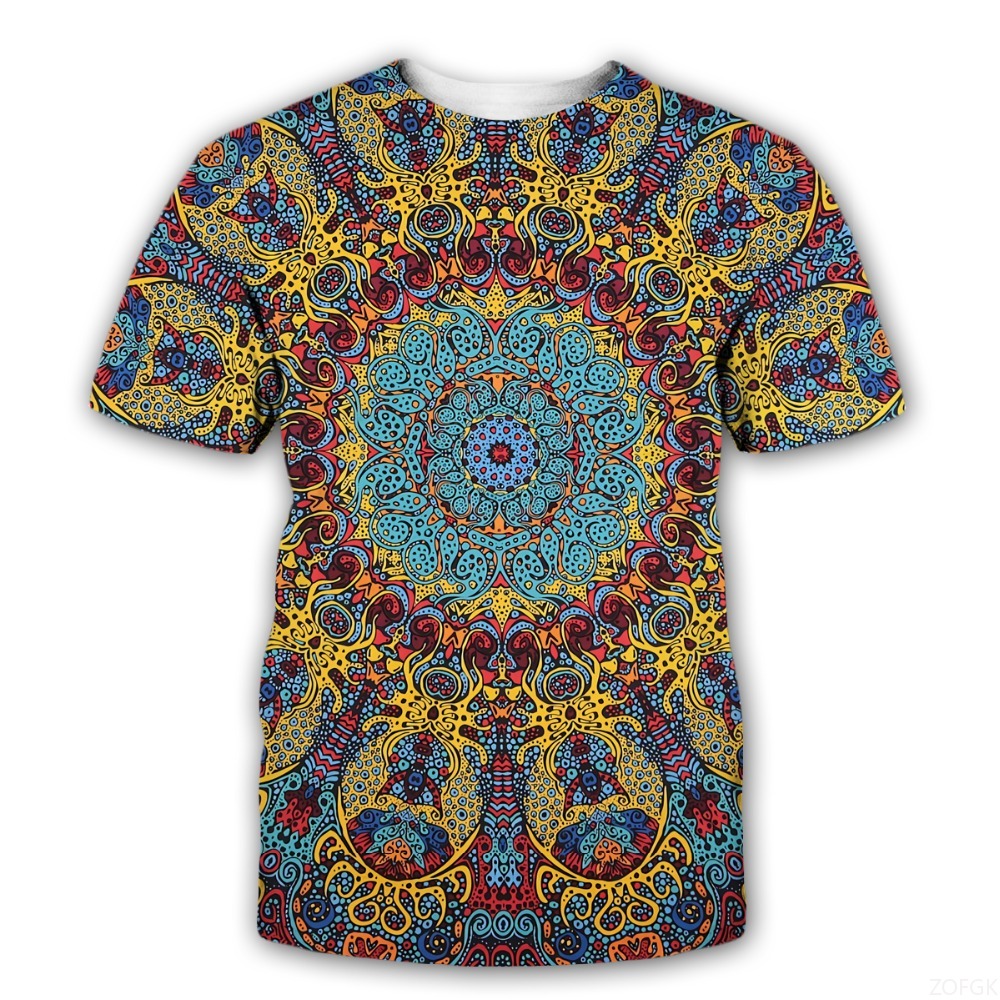 New Mysterious Symbols Trippy  - Summer Clothing Cheap 评论和价格