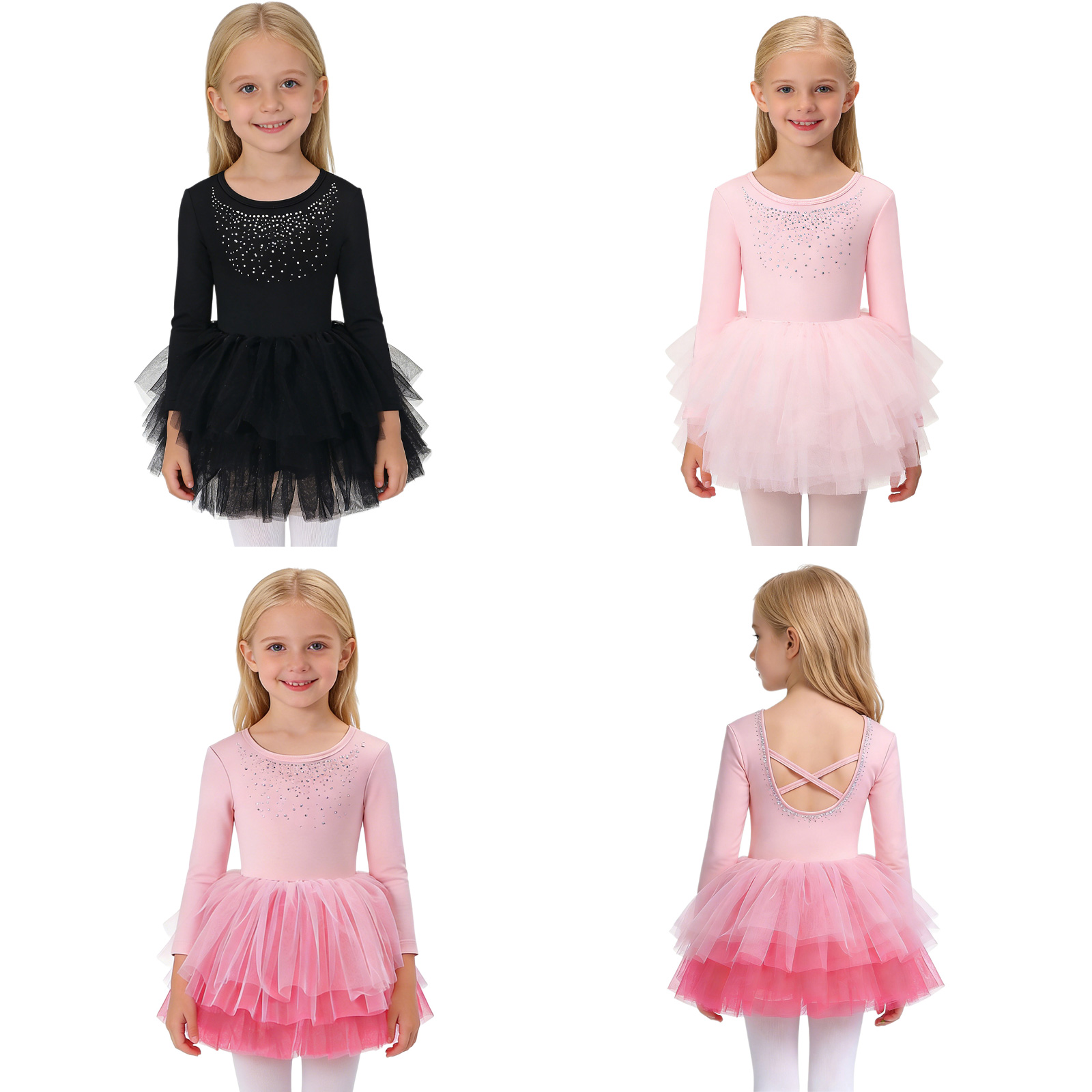 Summer Kids Dress Tutu Balleri - Summer Clothing Girl 评论和价格