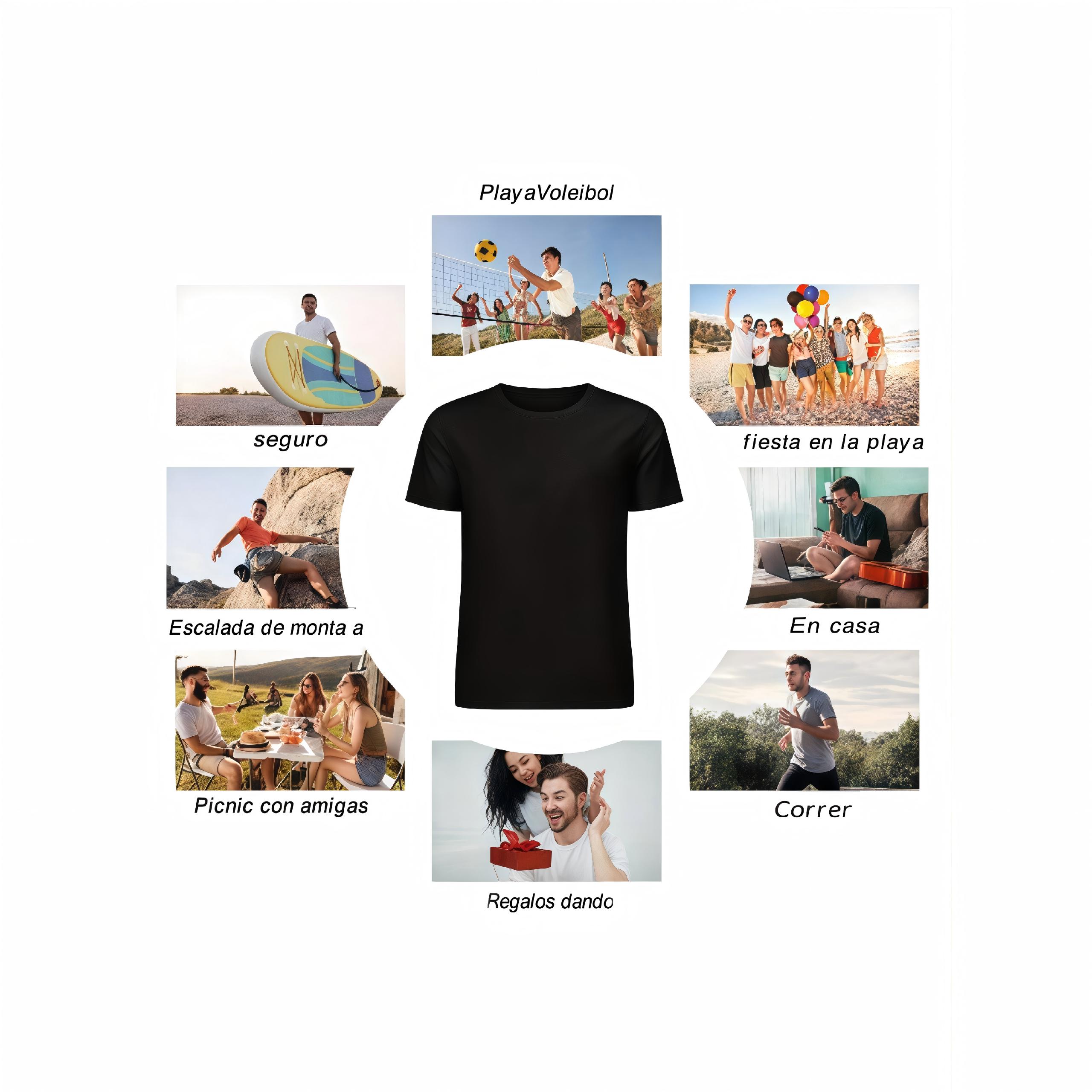 Casual short-sleeve T-shirt wi - Summer Clothing Deals 评论和价格